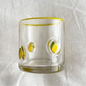 Lemon Icon Juice Glass